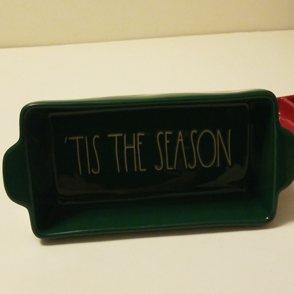 Brand New Rae Dunn " 'TIS THE SEASON" bread pan - Picture 4 of 4